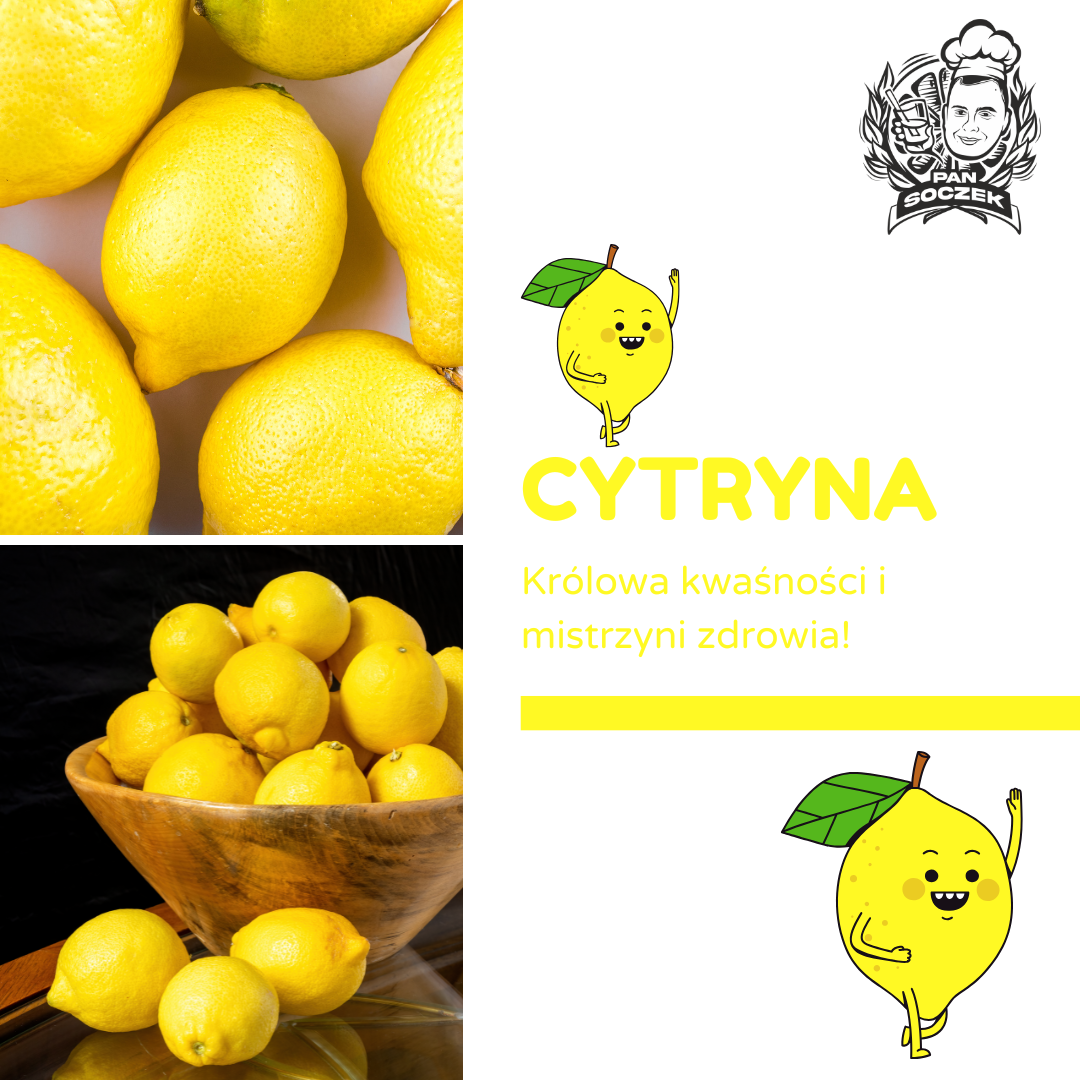 🍋 Cytryna – królowa kwaśności i mistrzyni zdrowia! 👑✨