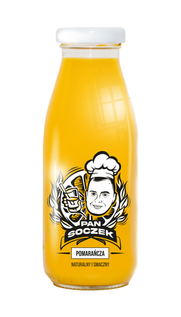 sok pomarańcza 100% "Pan Soczek" 250ml (zgrzewka 12 sztuk)