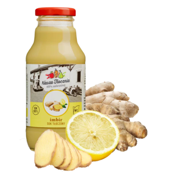 Sok 100% imbir 330ml "Nasza Tłocznia" naturalny