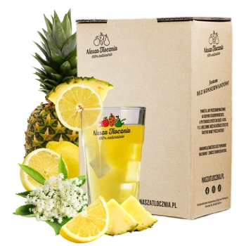 Lemoniada Ananas & Kwiaty Czarnego Bzu 5L "Nasza Tłocznia"