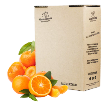 Sok 100% wyciskany z mandarynki 3L "Nasza Tłocznia"